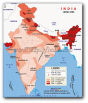 India Seismic zoning Map