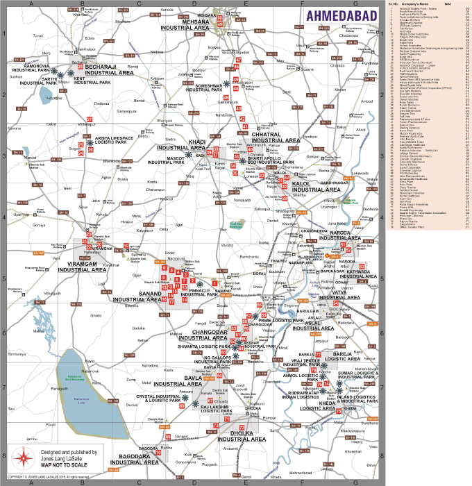 ahemdabad-map