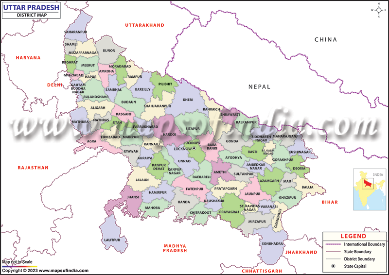 uttar-pradesh-district