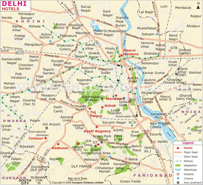 Hotels in Delhi