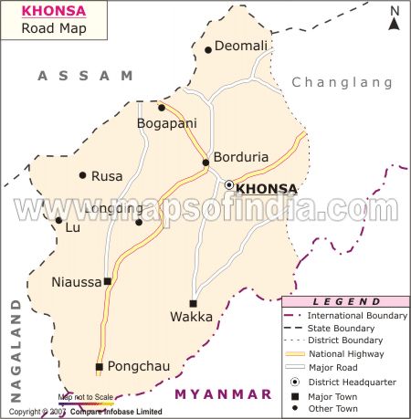 Road Network of Tirap
