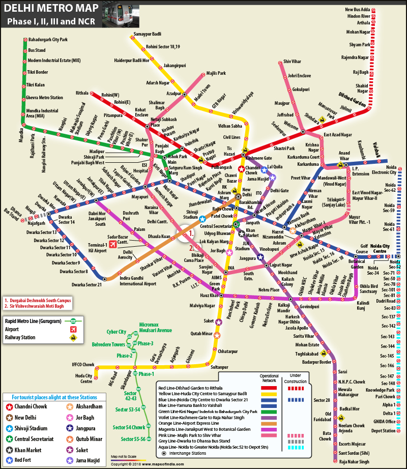 delhi metro project