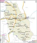 Mandi Districts Map