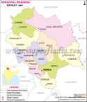 District Map of Himachal Pradesh