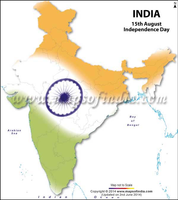 India In Tricolour