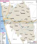 Dakshin Kannad District Map