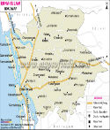 Ernakulam Road Map