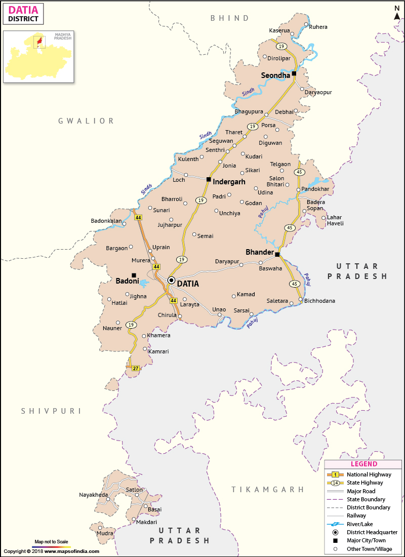 Anuppur District Map