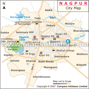 Nagpur Map