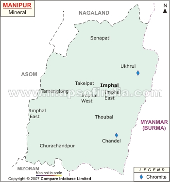 Manipur Mineral Map
