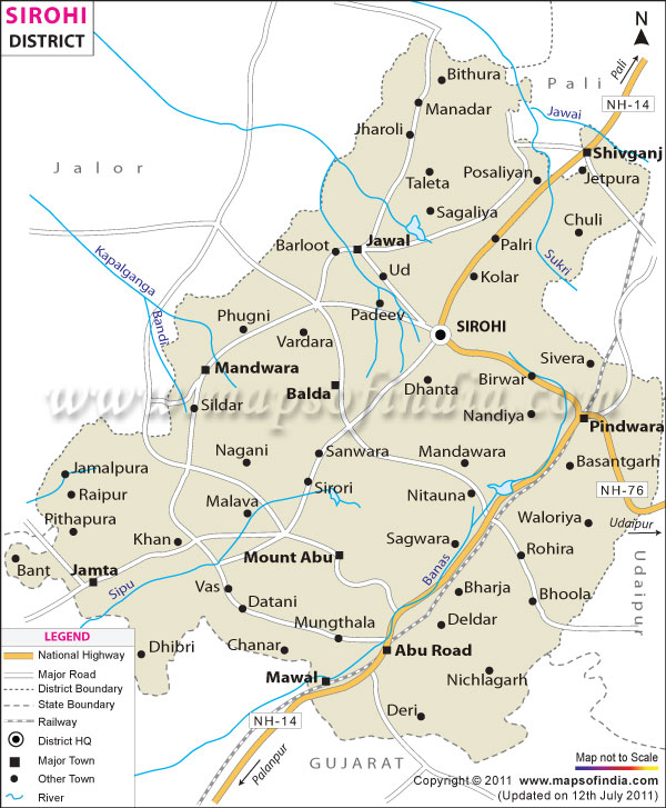 Barmer District Map