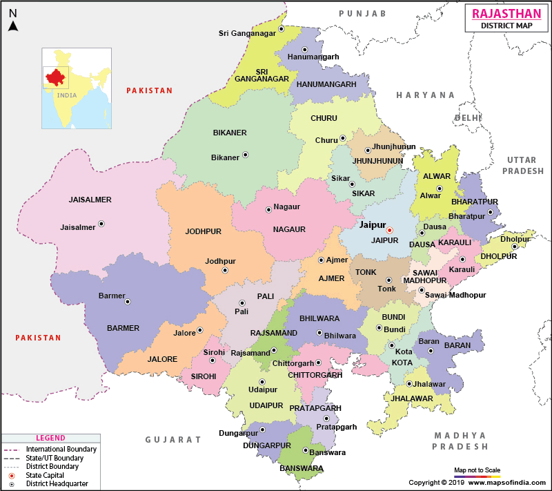 nagaur map