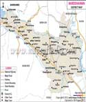 Barddhaman District Map