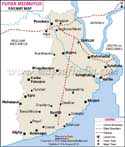 Purba Medinipur Railway Map