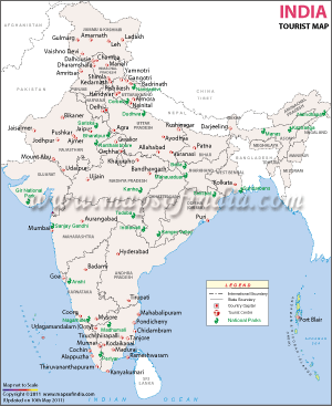 Major Tourist Centres