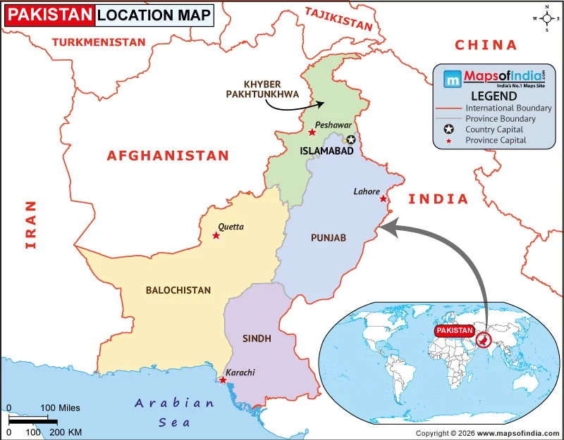 Pakistan-Location-Map