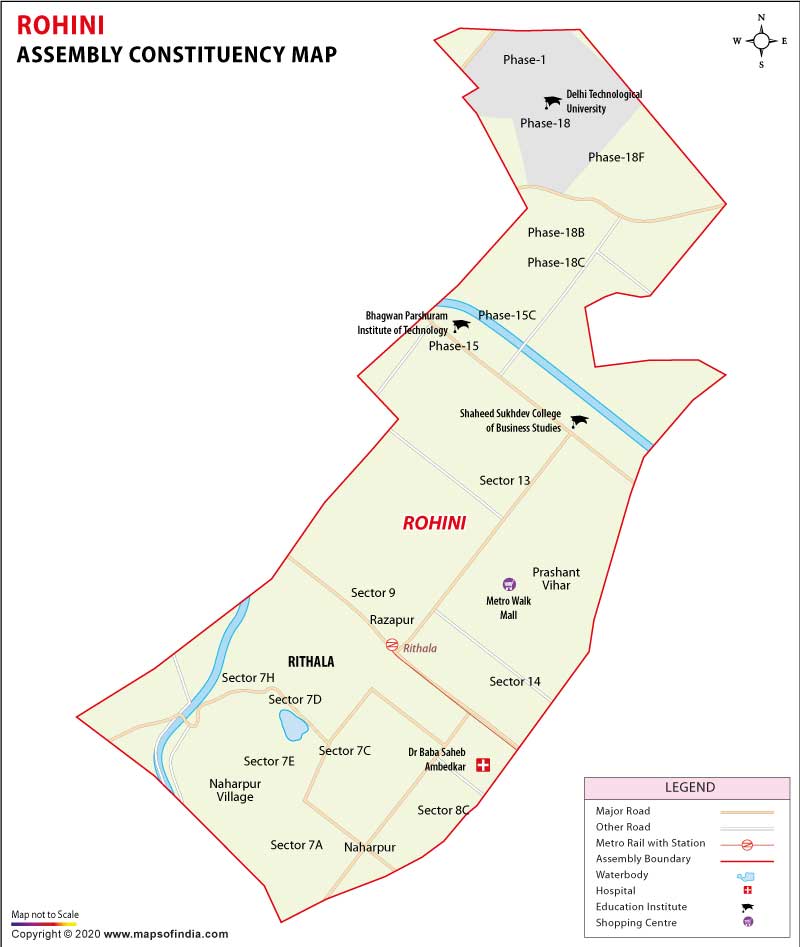 Delhi MCD Polls 2022: Rohini Constituency Ward Details, 52% OFF