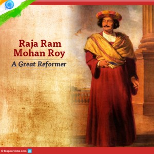 biography writing raja ram mohan roy