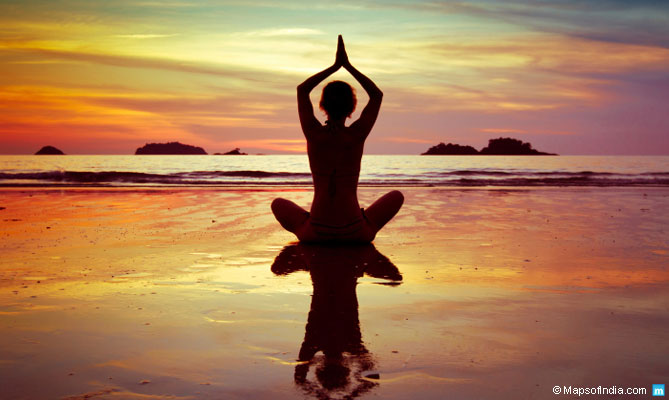 Hatha Yoga and Raja Yoga - Benefits for the Body and the Mind - India