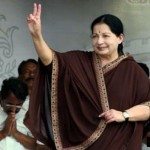 Jayalalitha addressing the people