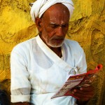 Sadhu in Yellow-Ram Kund copy