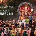 Famous Indian Festivals in the month of September