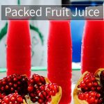 Packed Fruit juice