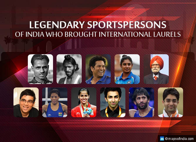 Legendary Sportspersons of India Who Brought International Laurels - India