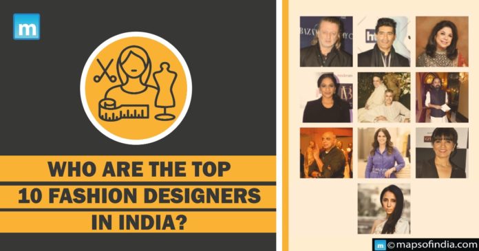 Top 10 Fashion Designers of India - Fashion