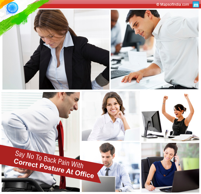 Say No To Back Pain With Correct Posture At Office