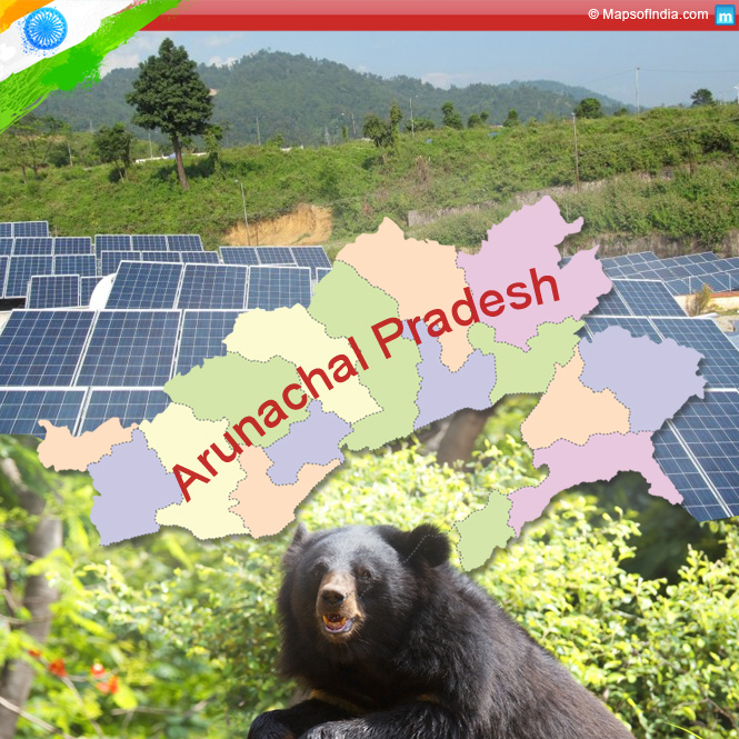 Solar Energy Equipments And Wildlife Conservation In Arunachal Pradesh
