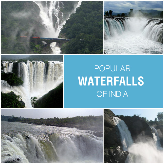 Popular Waterfalls of India