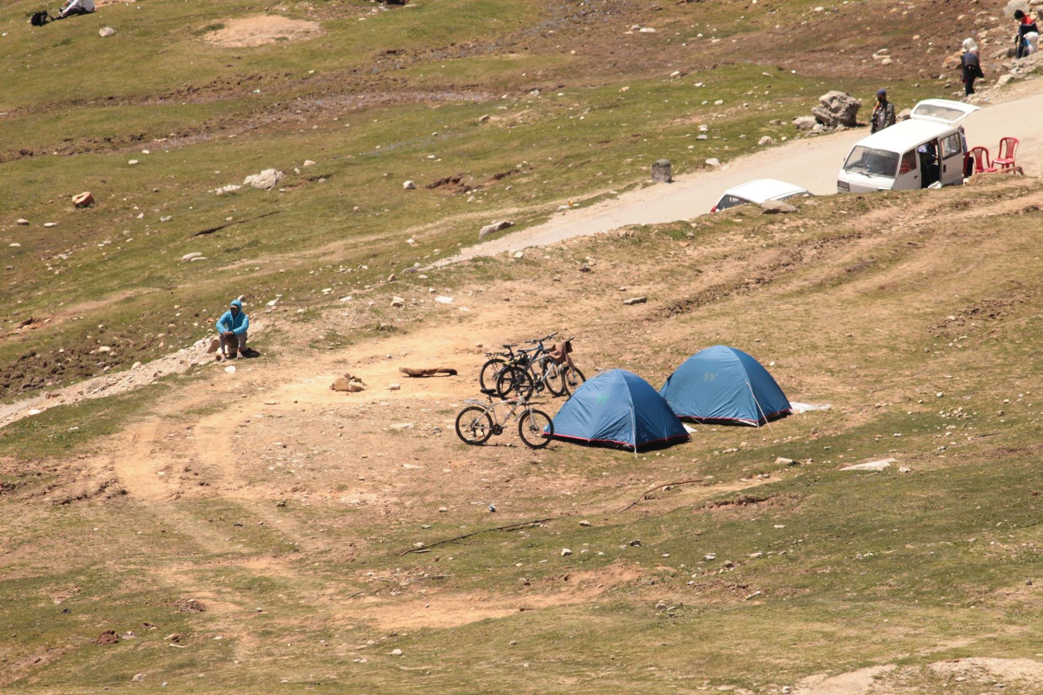 Day 104 - 06th June, 14 - Manali to Marhi, Himachal Pradesh (Kanyakumari to Leh cycling)