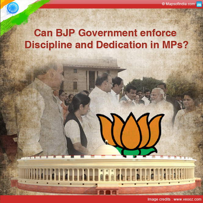 BJP MP's to be more disciplined