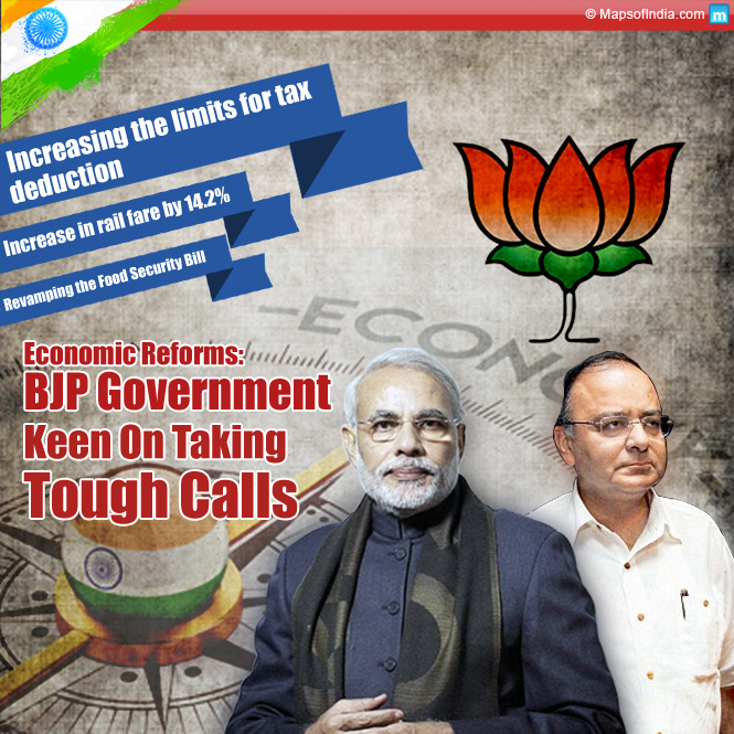 Narendra Modi & Arun Jaitley keen on taking tough calls