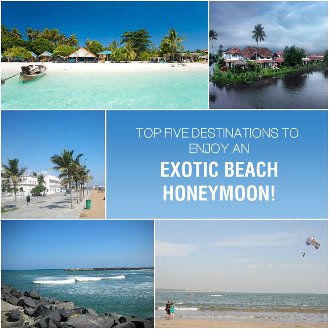 Best 5 beach destinations for honeymoon