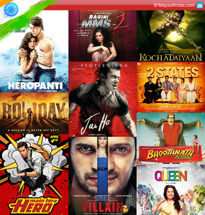 Bollywood Hindi Movies in 2014
