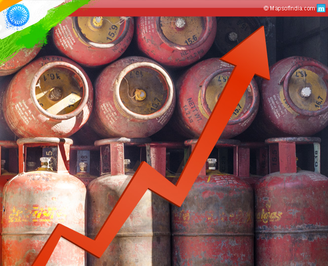 LPG Price Rising in India