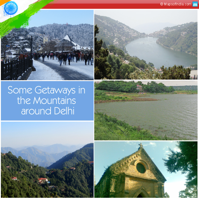 Getaways in the Mountains around Delhi
