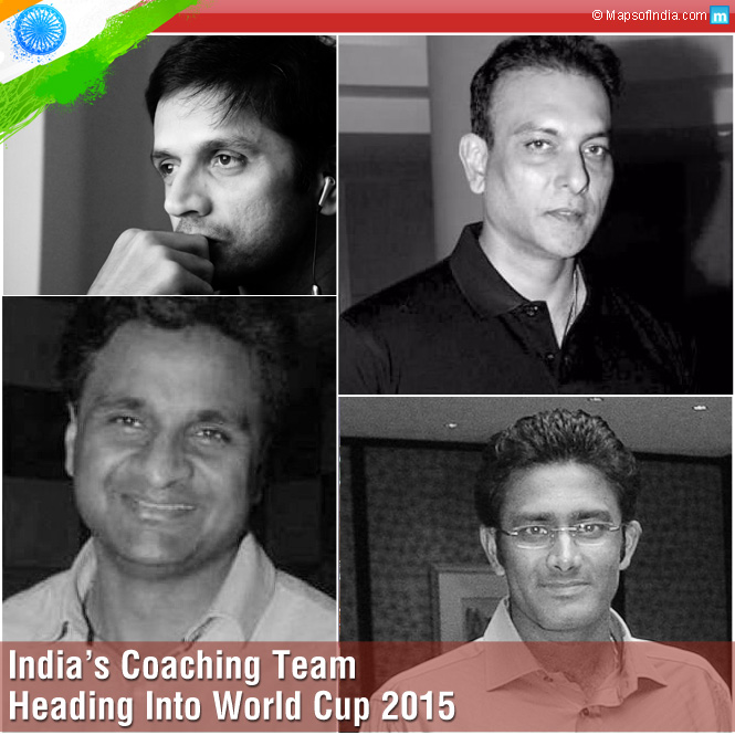 India’s Coaching Team Heading Into World Cup 2015