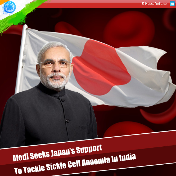 Modi Seeks Japan’s Support To Tackle Sickle Cell Anaemia In India
