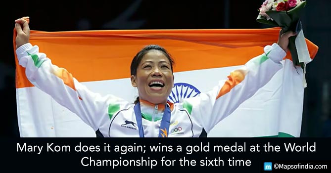 Mary Kom, wins the world boxing championship
