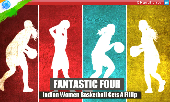 Fantastic four of Delhi women’s basketball circle