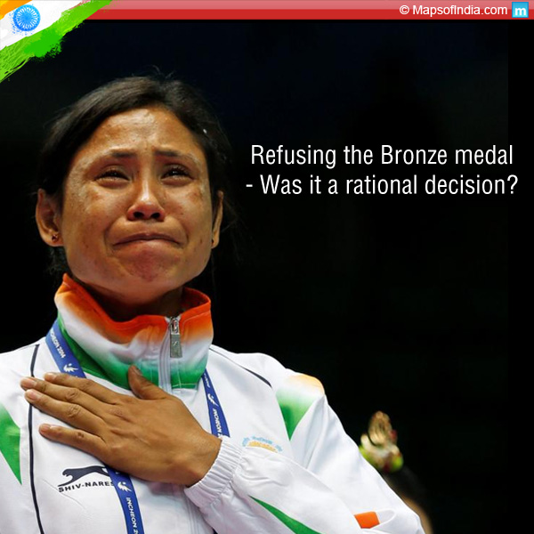 Sarita Refused the Bronze Medal