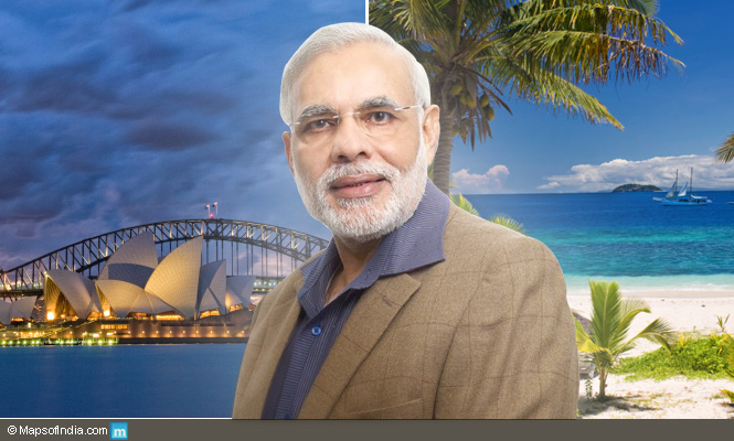 Modi in Australia & Fiji