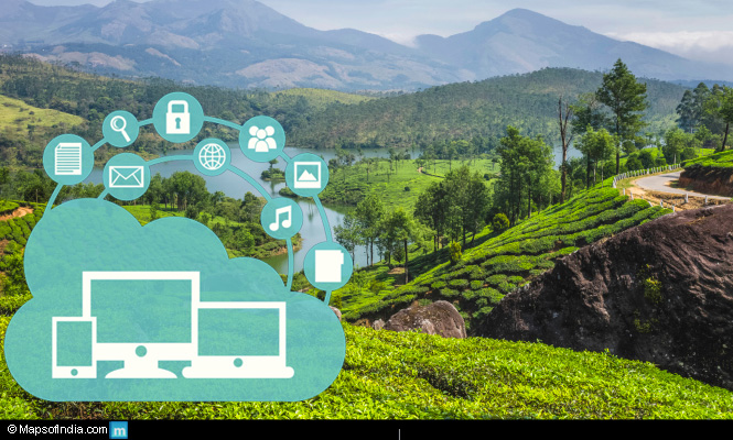 Total rural broadband connectivity in Idukki