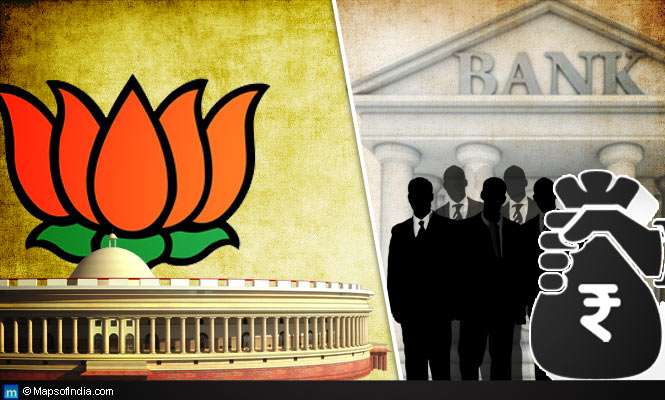 BJP on black money issue