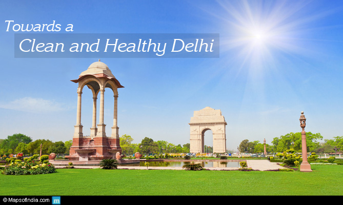 Clean and healthy Delhi