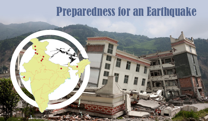 Earthquake prone cities in India