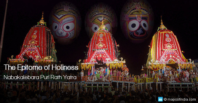 Nabakalebar Puri Rath Yatra 2015 Image
